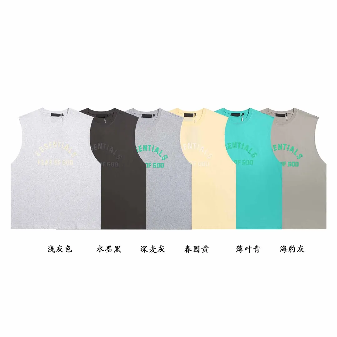 FOG ESSENTIALS T ：BX 8822# ： Dark Gray Light Gray Sizes：S M L XL